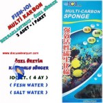 Multi Carbon Sponge (Karbonlu sünger)