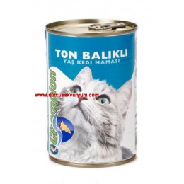 Ton Balıklı Konserve Kedi Maması (410 Gr) - (5 + 1 Kampanya)
