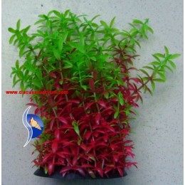 Plastik Bitki (Kırmızı/Yeşil - 10 cm)