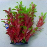 Plastik Bitki (Kırmızı/Yeşil - 10 cm)