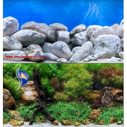 Plastik Manzara - Brightstone/Aqua Garden (45 cm)