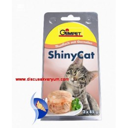 Shiny Cat (Tuna Balıklı-Karidesli 2x85 gr. Konserve)